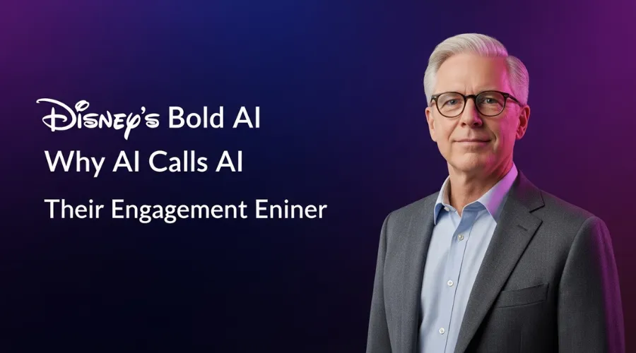 Read more about the article Disney’s Bold AI Bet | Why the CEO Calls AI Their Engagement Engine