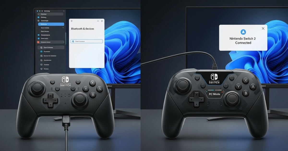 Read more about the article How to Use a Nintendo Switch Pro Controller on PC | Complete Setup Guide (2026)