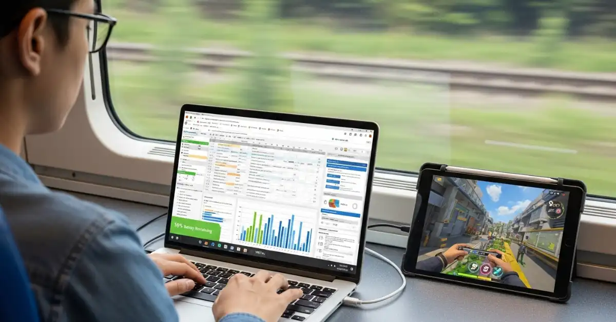 Read more about the article How Intel Core Ultra 3 Delivers All-Day Battery Life for Travel, Work & Gaming