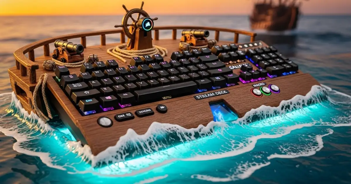 Read more about the article Corsair Galleon-100 SD Keyboard Review | A Streaming-Focused Layout with Built-In Deck Controls